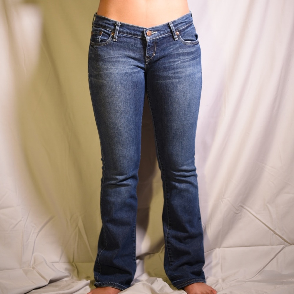 Abercrombie & Fitch Low Rise Bootcut Jeans